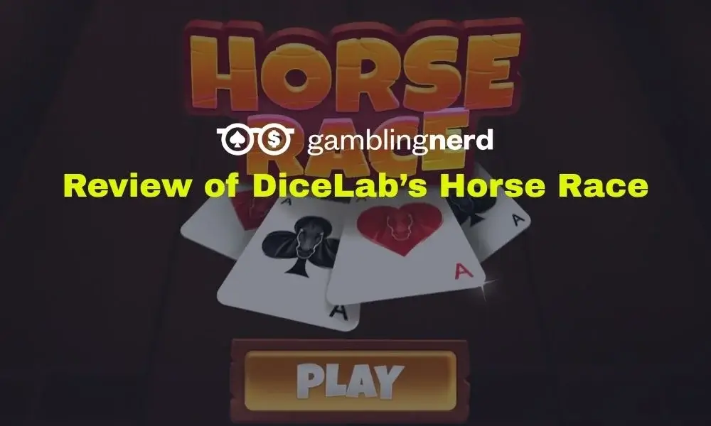 DiceLab's horse race in background of blog header