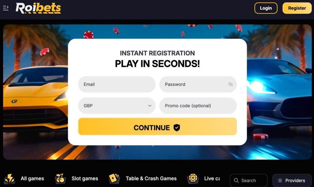 roibets register