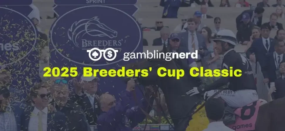 A Breeder cup victor in background of blog header