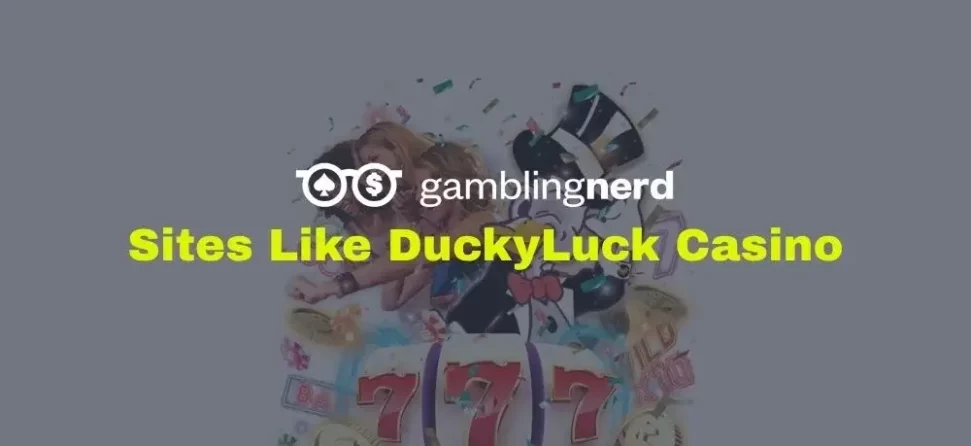 duckyluck logo image in background of blog header