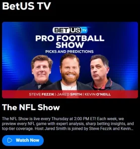 BetUS TV image