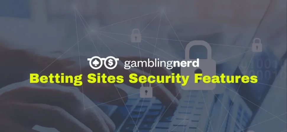 typing on a laptop with security background