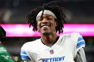 Detroit Lions wide receiver Jameson Williams