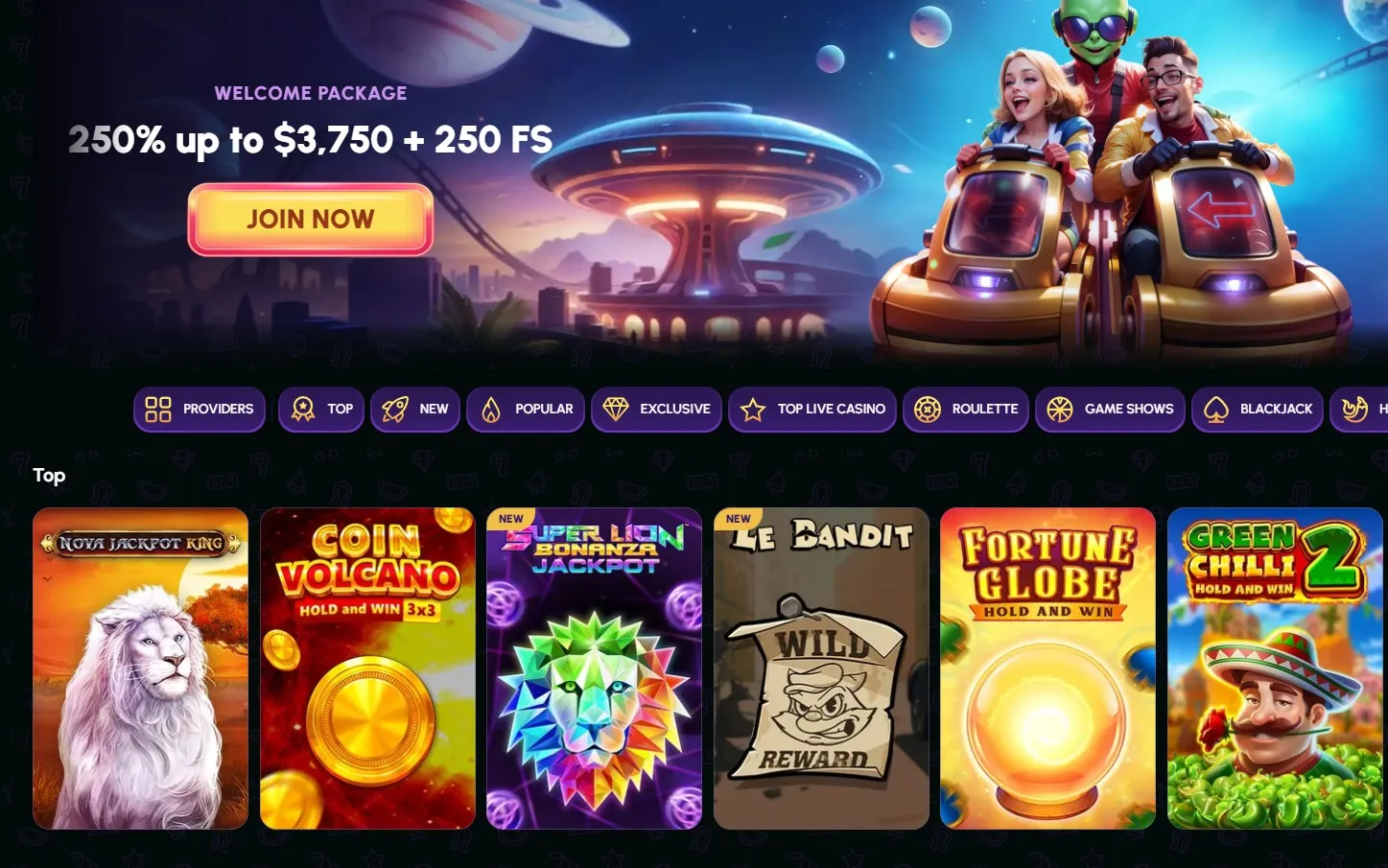 nova jackpot screenshot