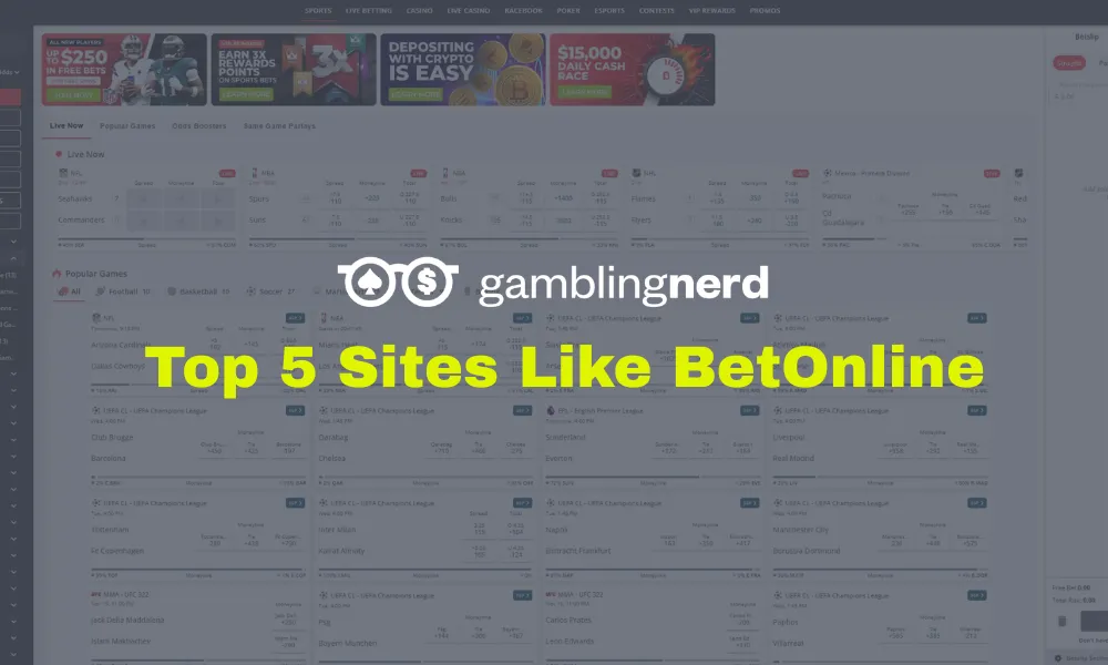 top 5 sites like betonline
