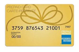 Amex Prepaid card