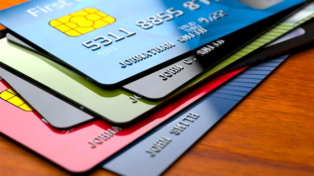Stack of Credit Cards
