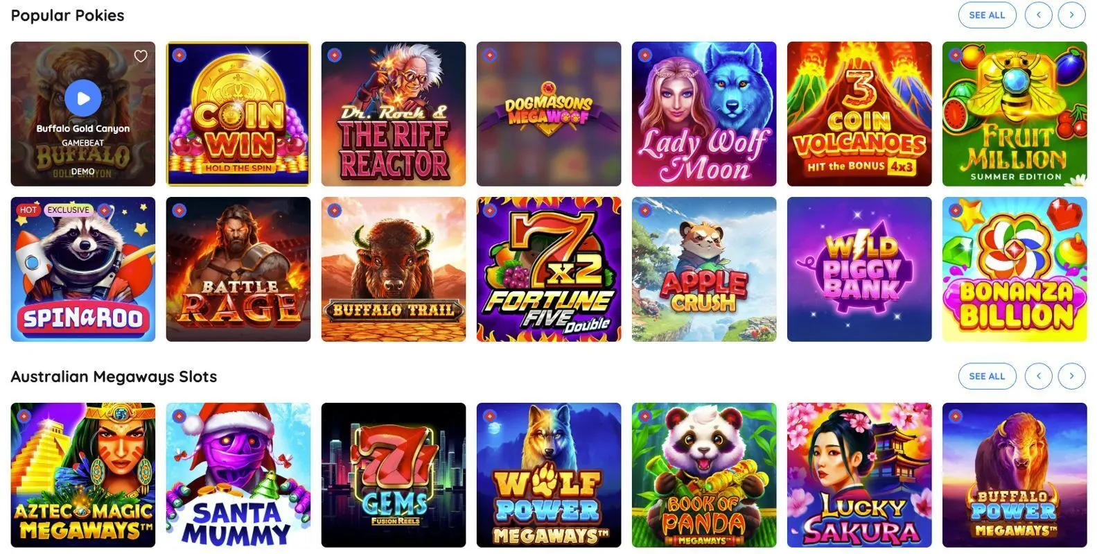 Rooli Casino Slots