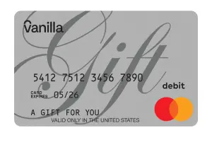 Vanilla Visa Gift Card
