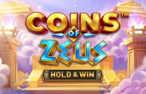 Coins of Zeus by Betsoft slot logo