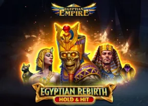 Egyptian Rebirth Hold & Hit slot logo