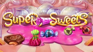 Super Sweets by Betsoft slot logo
