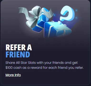 all star slots refer a friend bonus 4