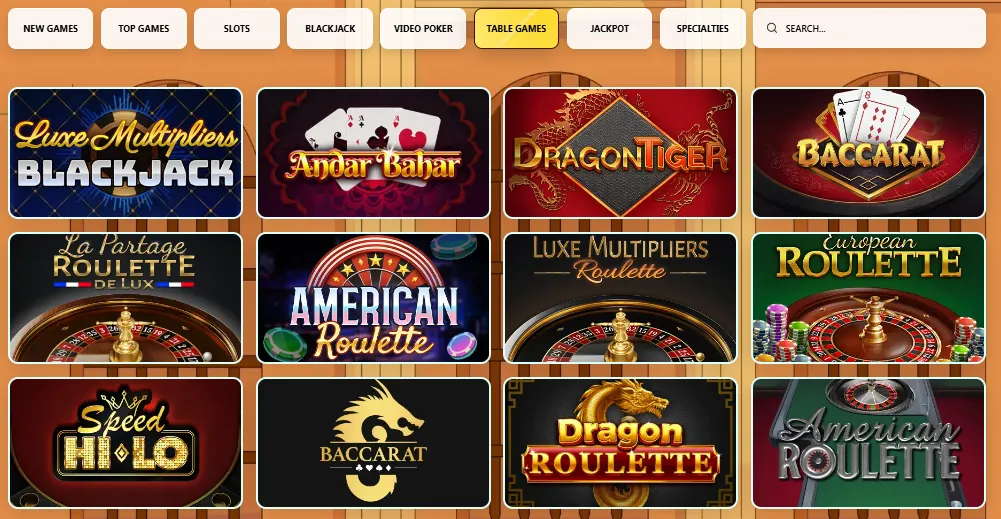 slots empire table games 4