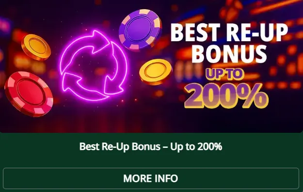 the online casino re up bonus 4