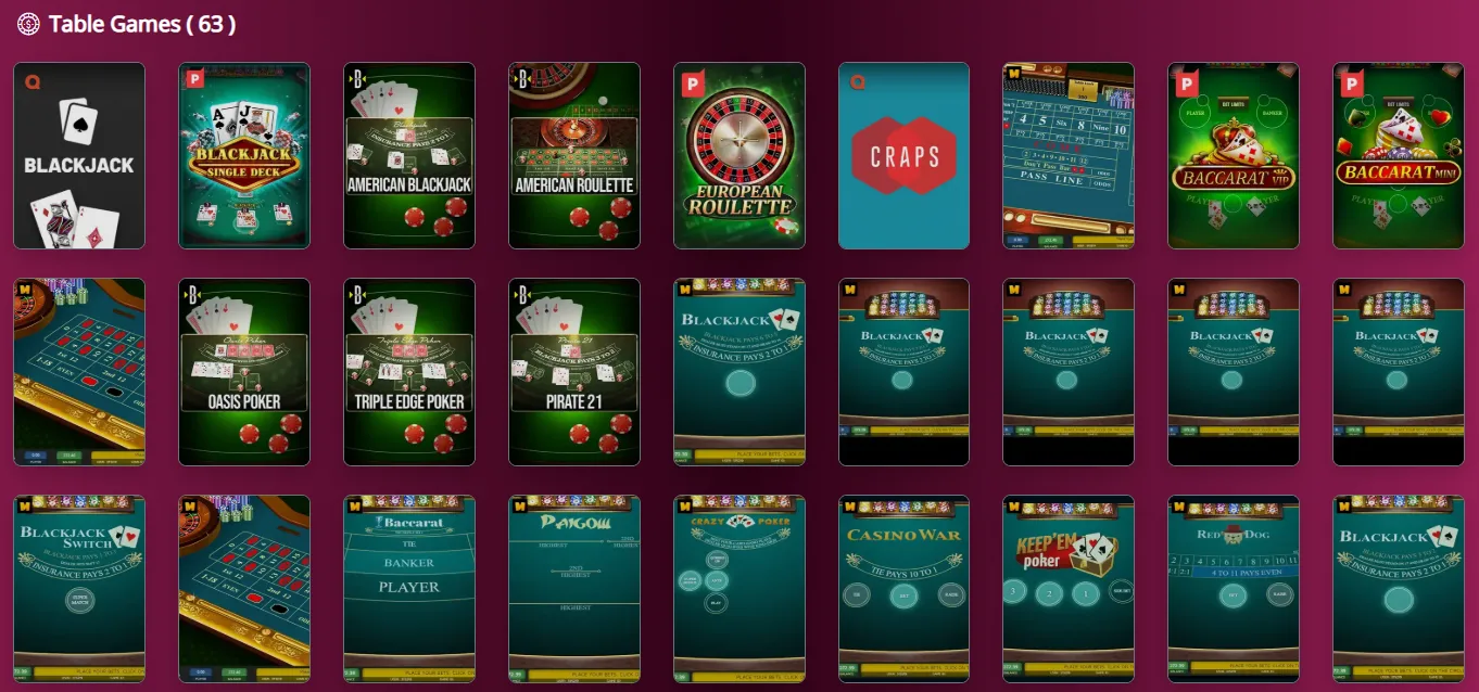 the online casino table games 6