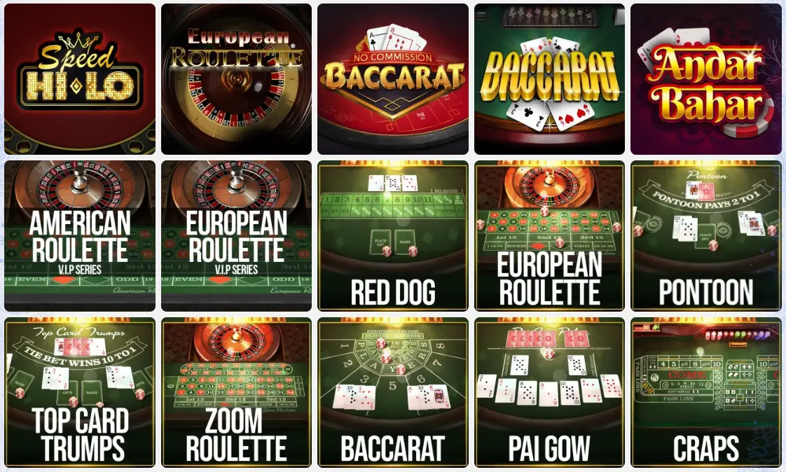 voltage bet table games 2
