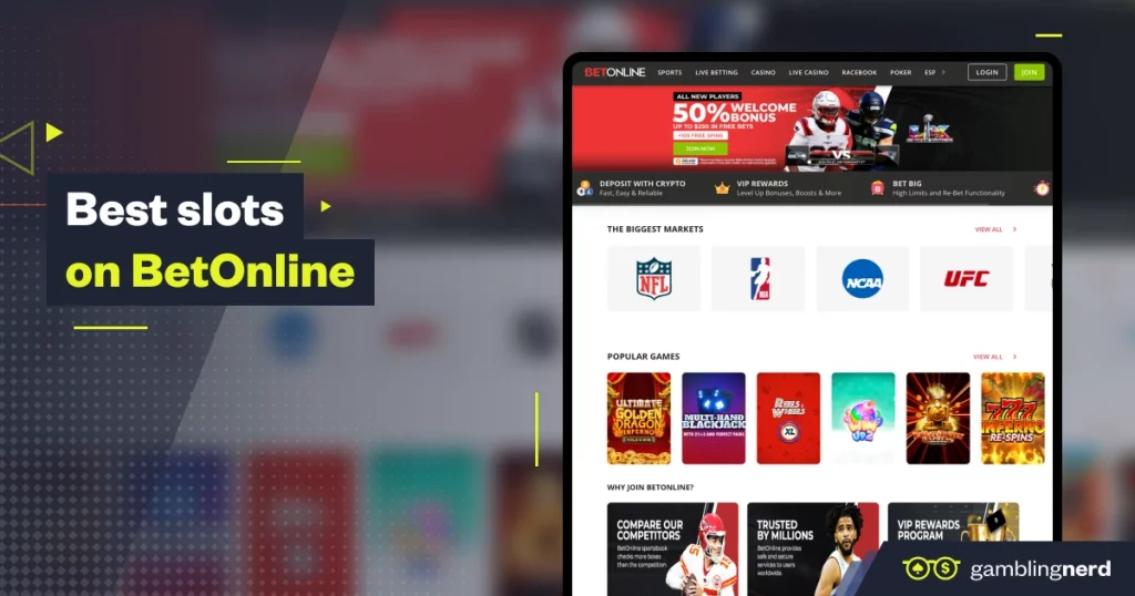 best betonline slots