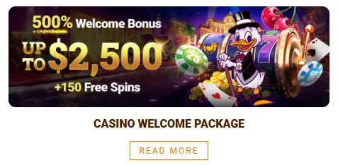 duckyluck welcome bonus 1