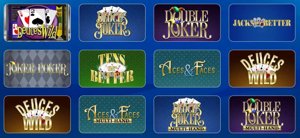 las atlantis casino video poker