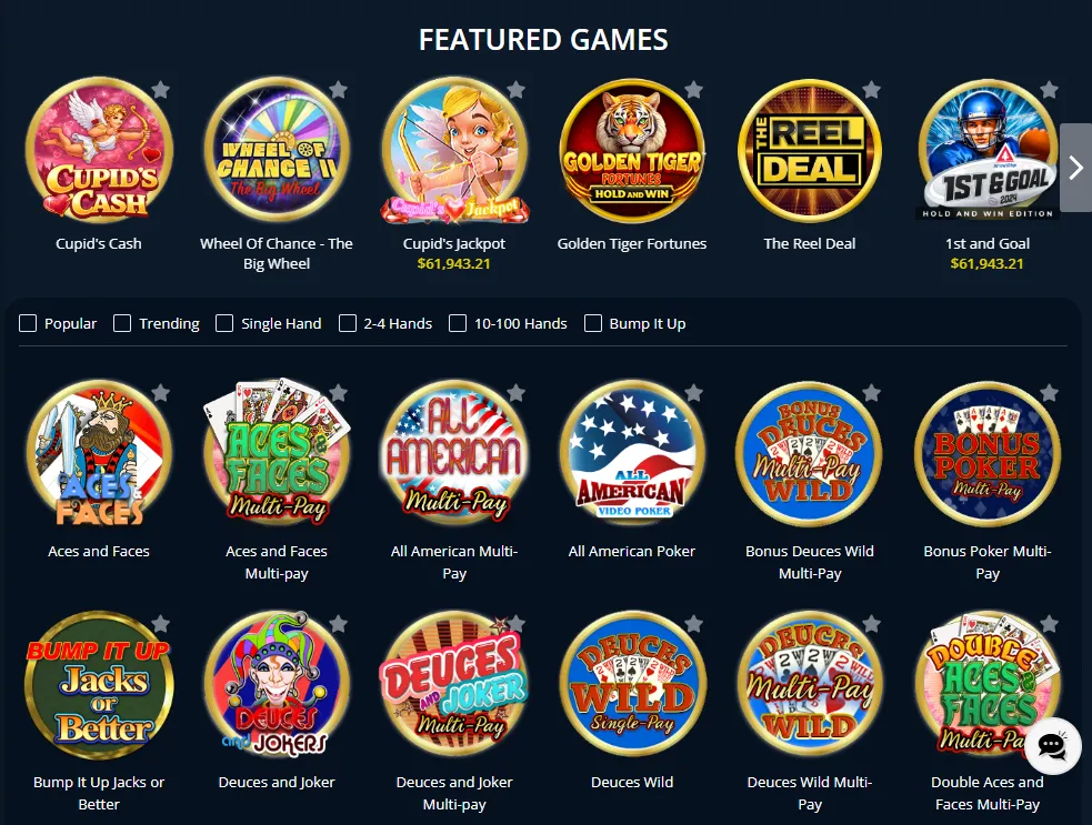 lincoln casino video poker 2