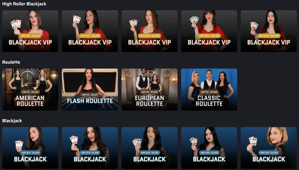 lucky rebel live dealer