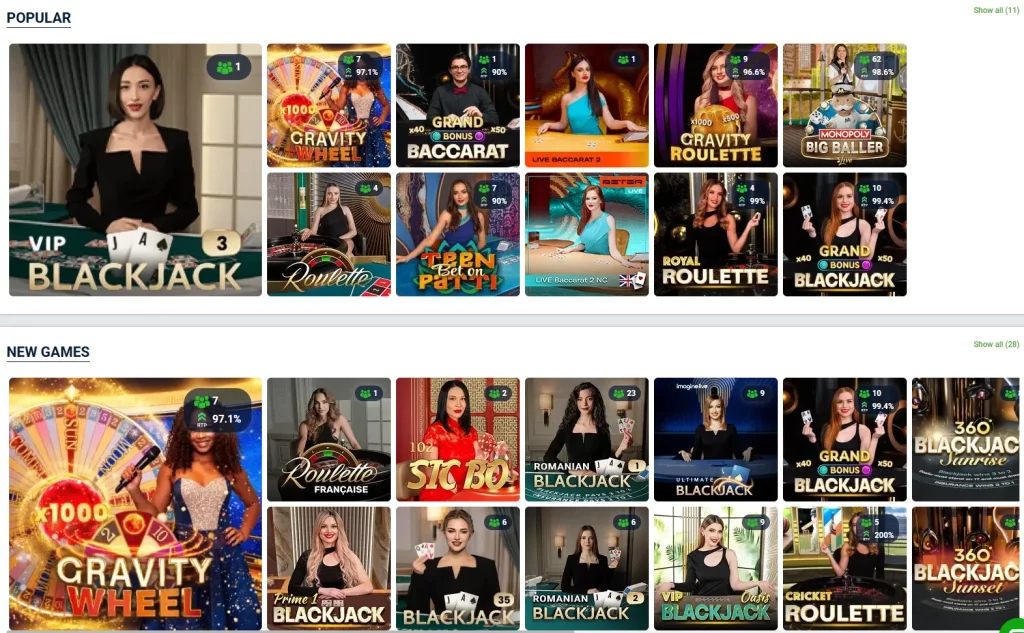 20bet casino live dealer