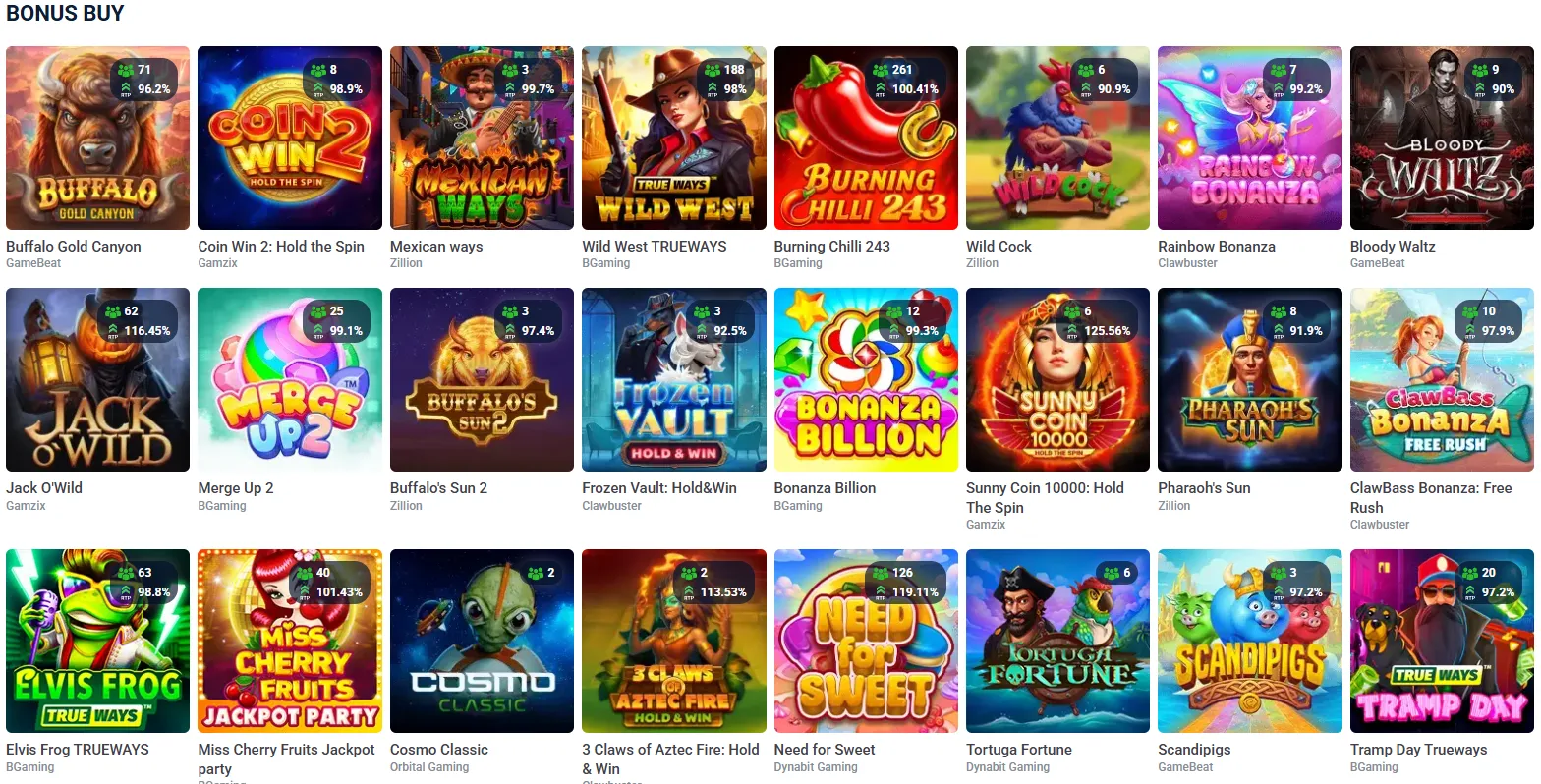 20bet casino special features 2