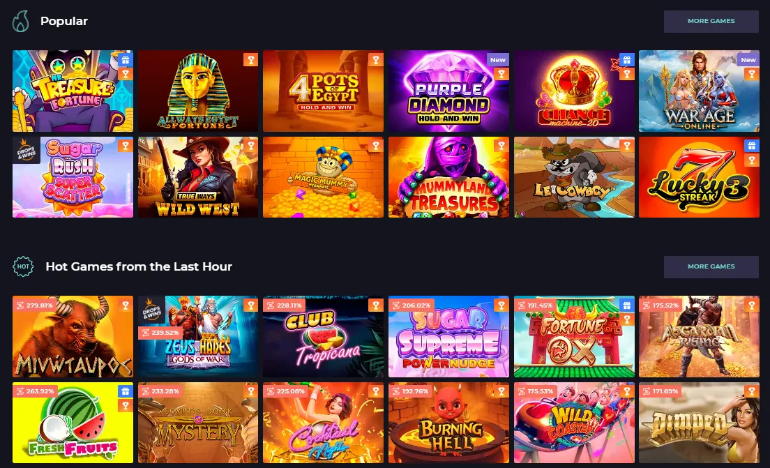 IZZI Casino slots 2