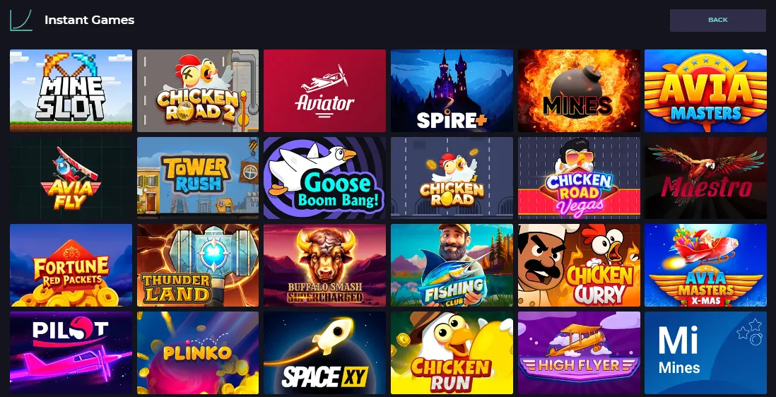 IZZI Casino specialty games 3