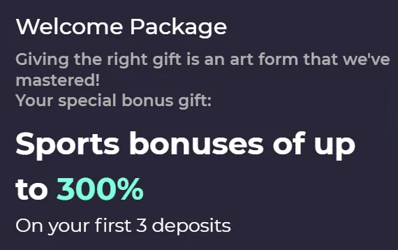 IZZI Casino sports bonus 1