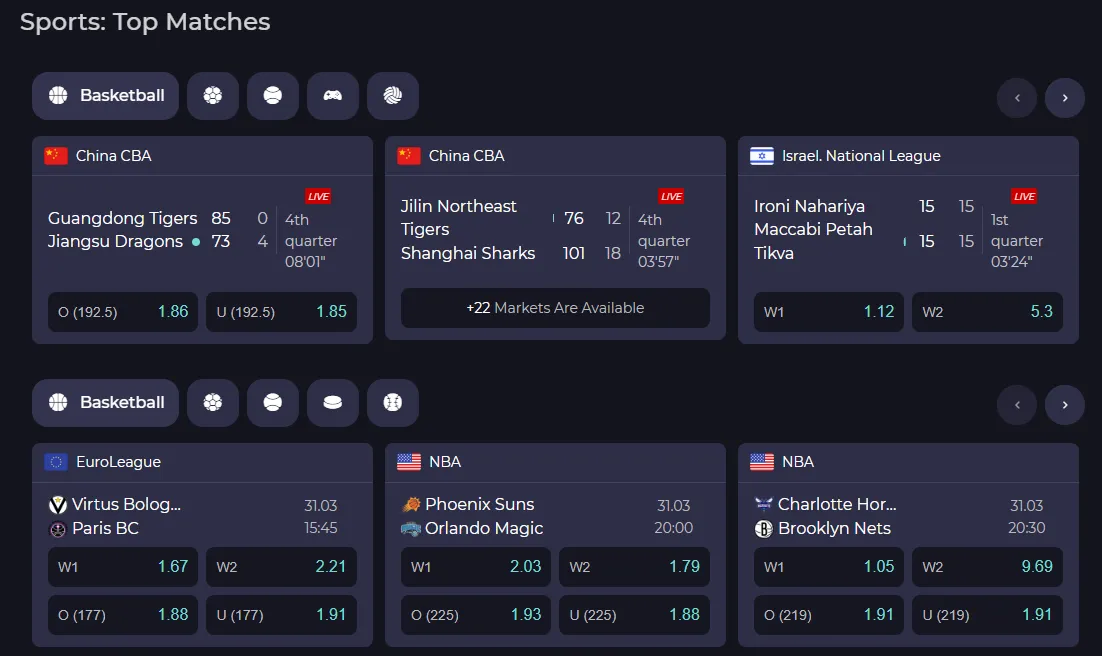IZZI Casino sportsbook 4