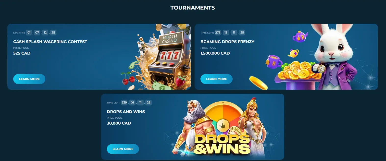 north casino tournaments 3