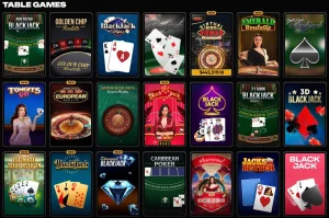 spinsy table games