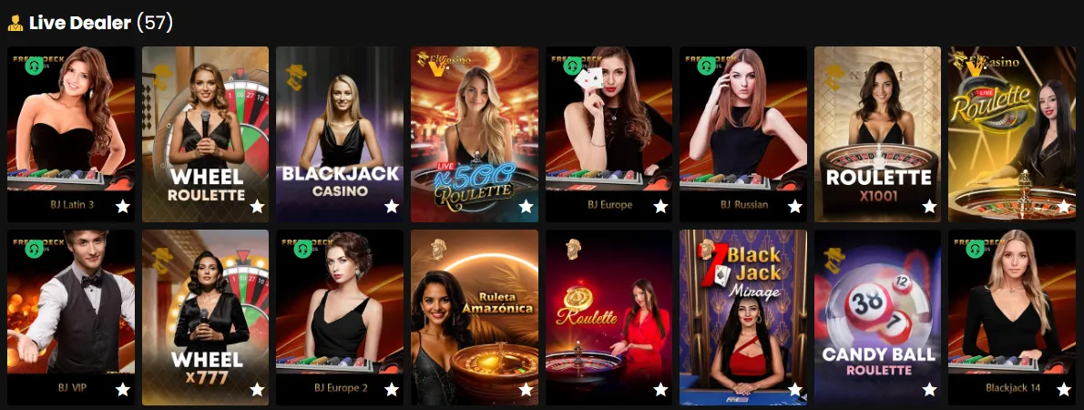 vegas aces casino live dealer 6