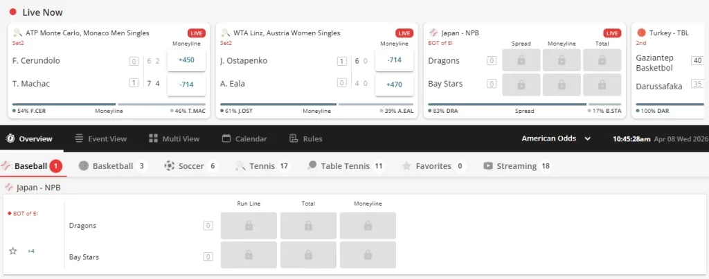 betonline live betting