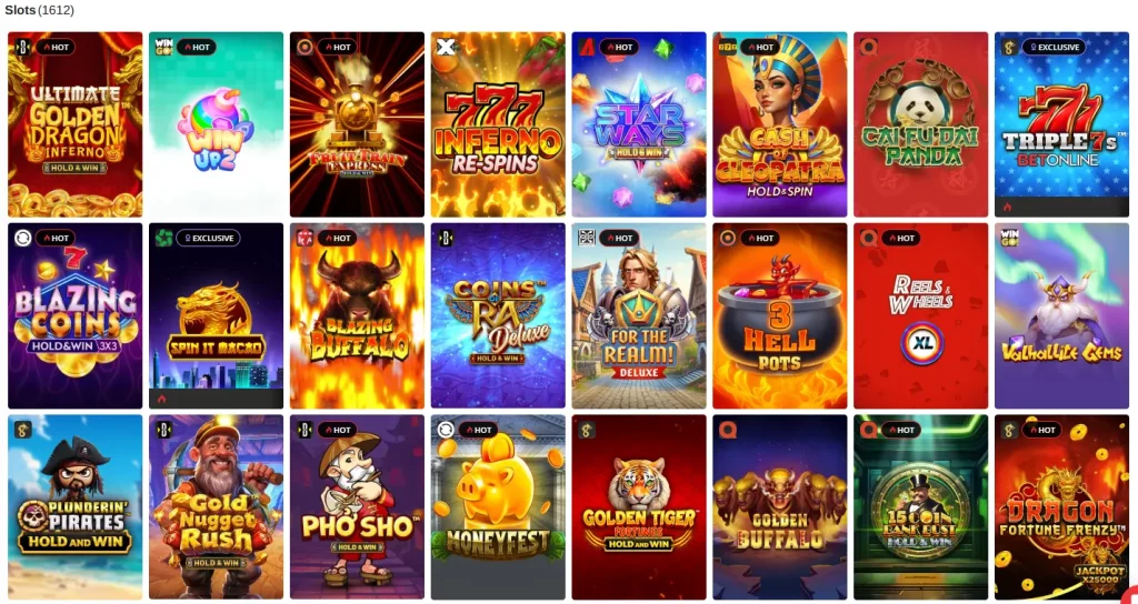 betonline slots