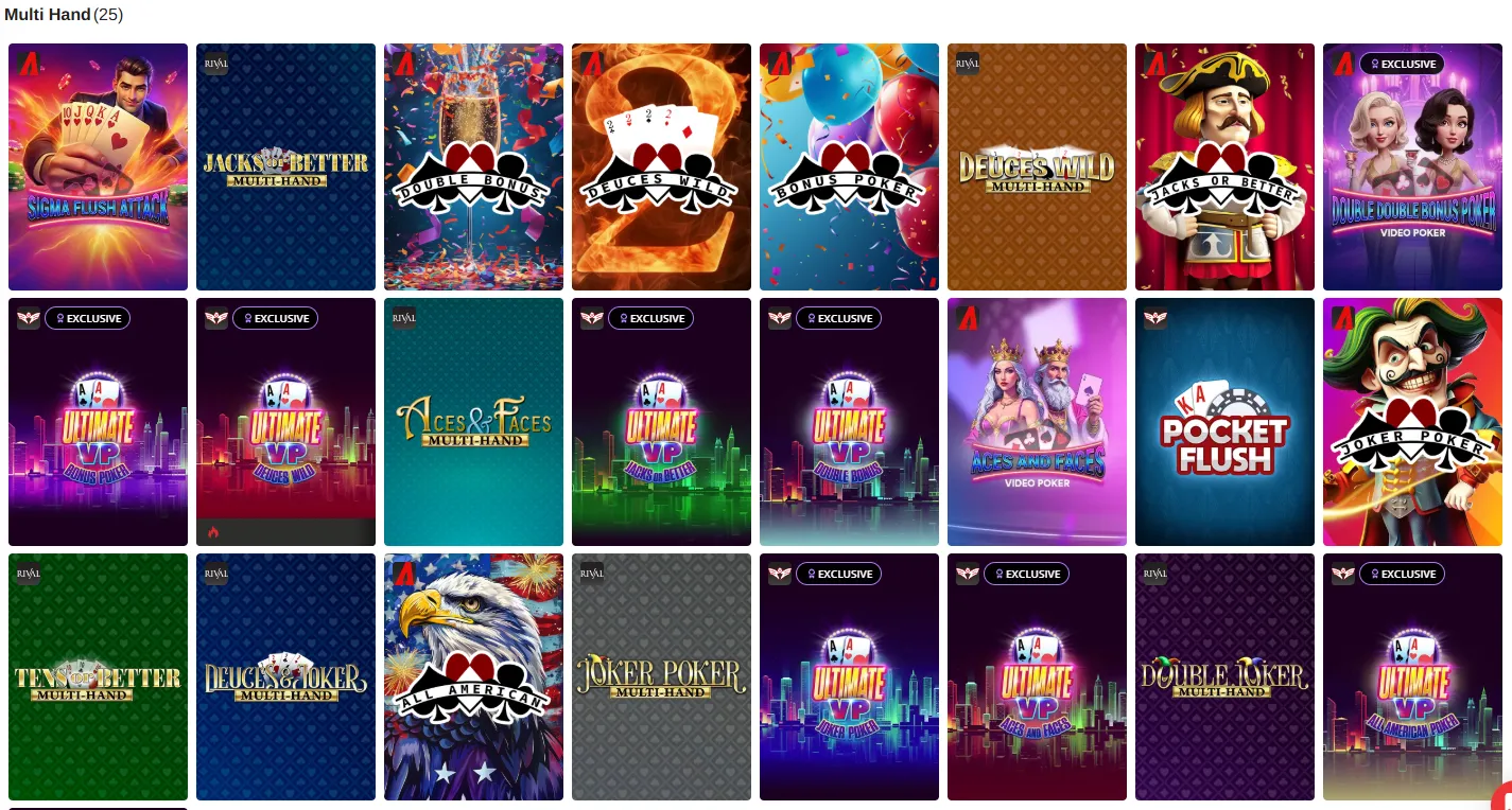 betonline video poker 12