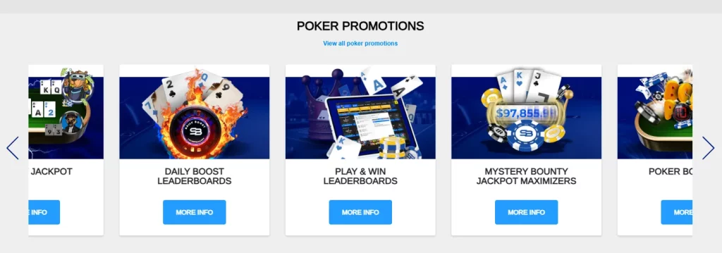 sportsbetting.ag poker features