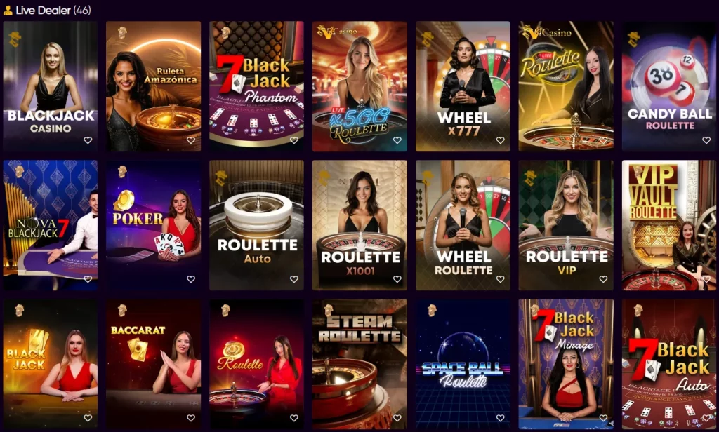 Slots Paradise live dealer