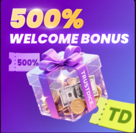 Trustdice welcome bonus 1