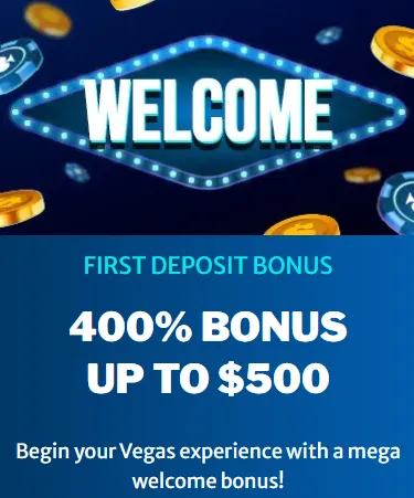 Vegas Casino Online first deposit bonus 1