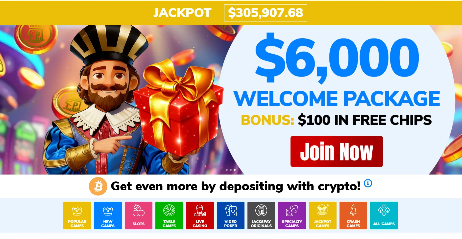 jackspay homepage 1
