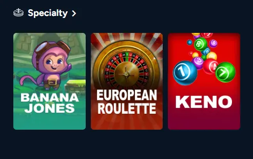 onlinecasinogames specialty games 4