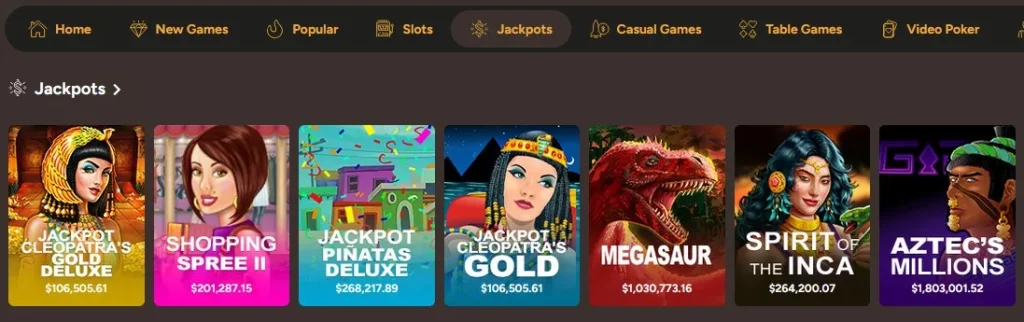 sun palace jackpots