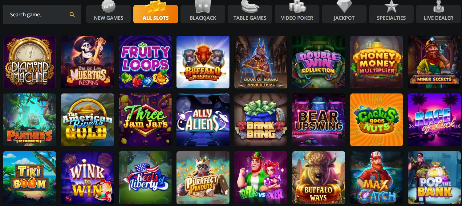 BetWhale slots 9