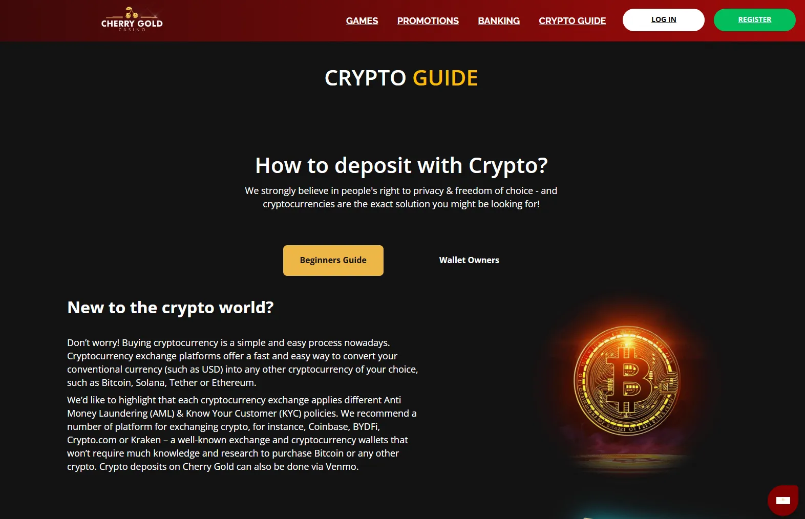 Cherry Gold Casino crypto 2
