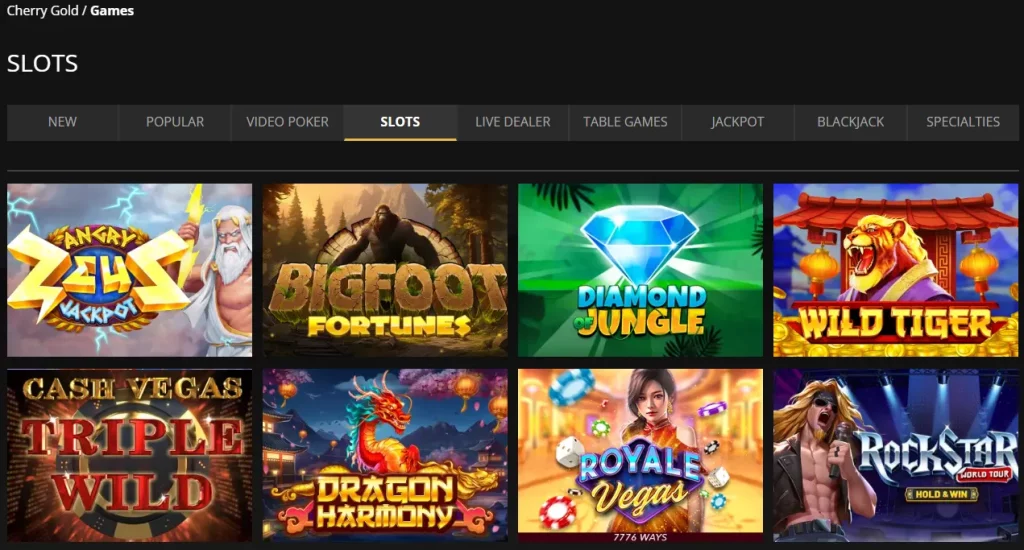 Cherry Gold Casino slots
