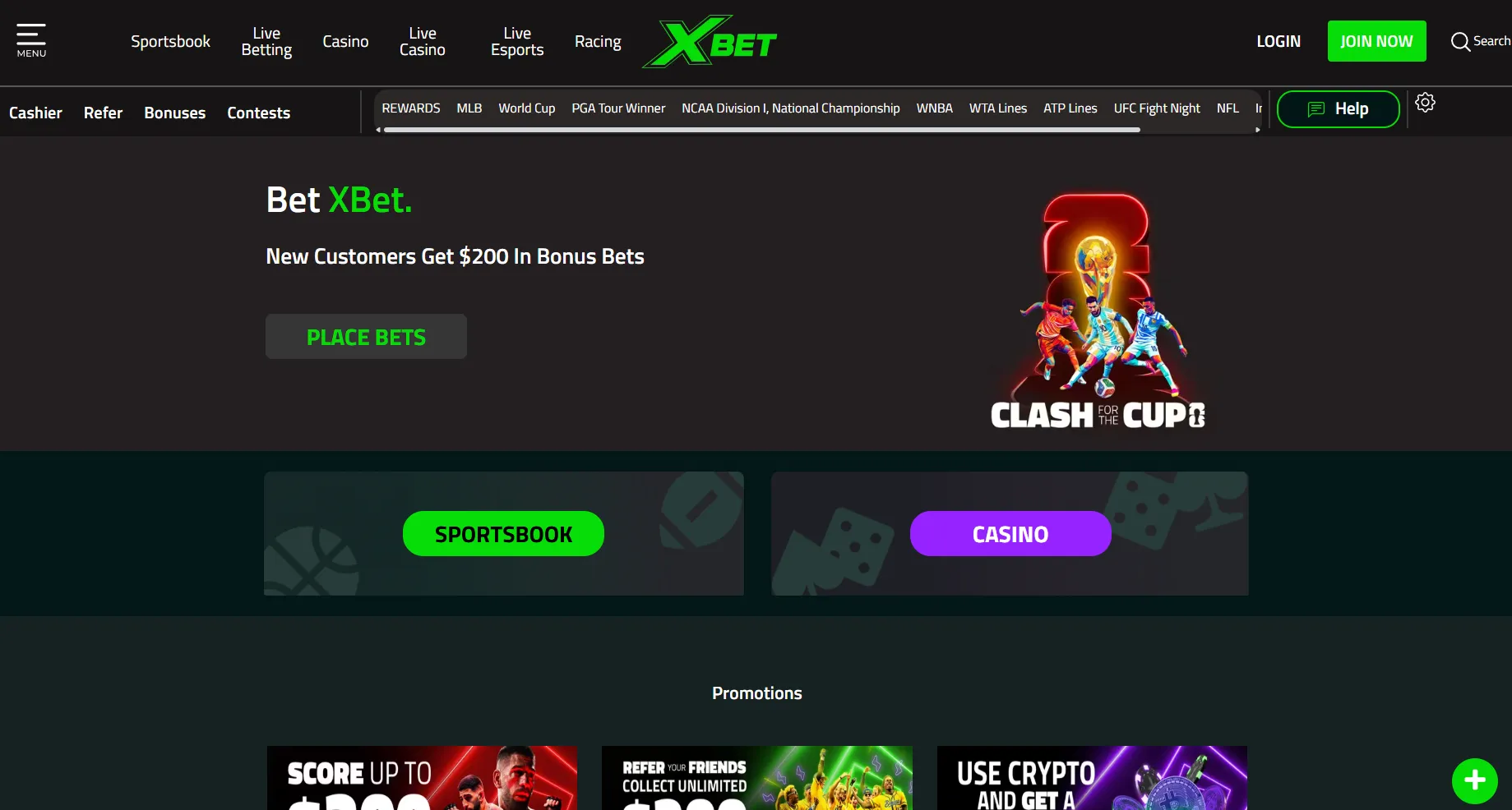 xbet homepage 1