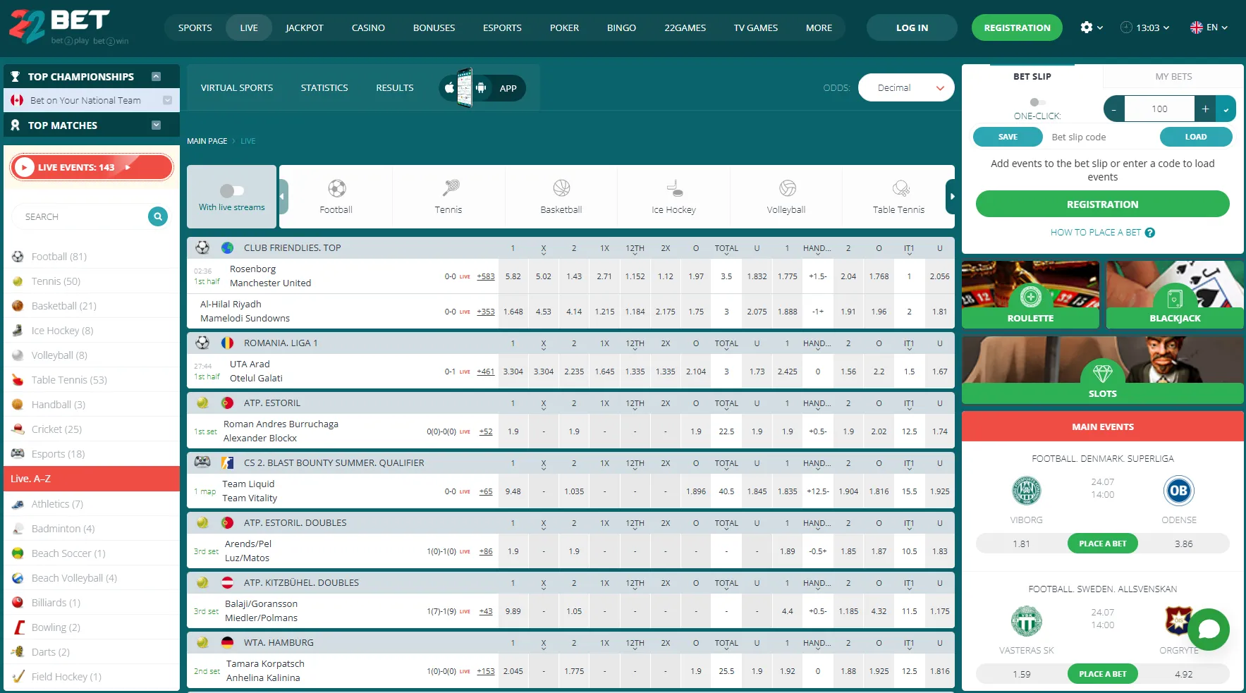 22bet sportsbook 3